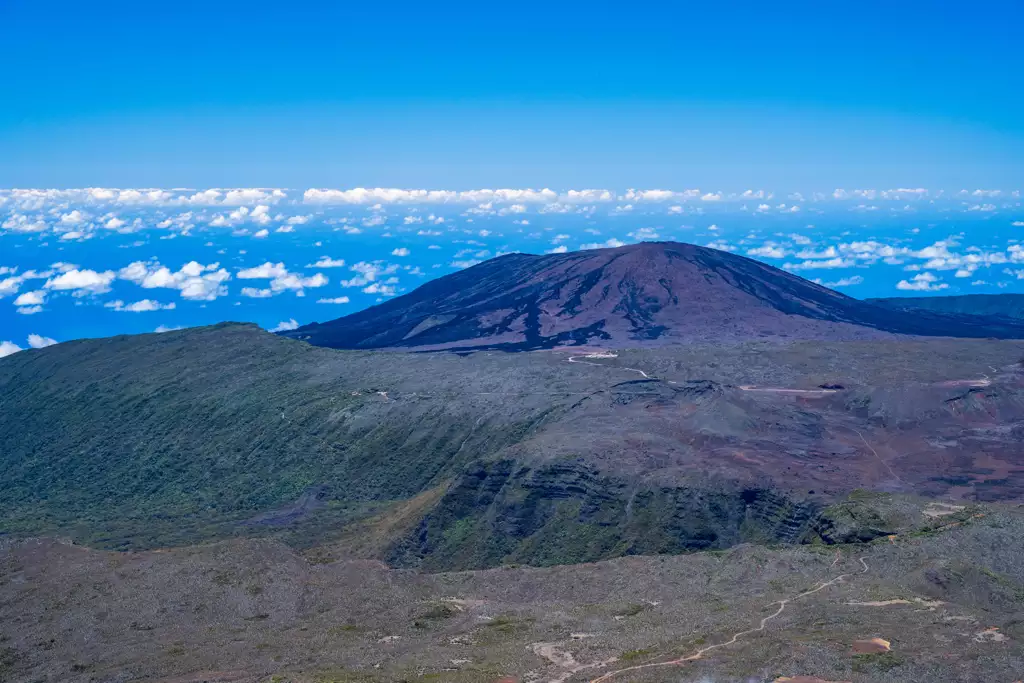 Plaine des sables et le volcan
